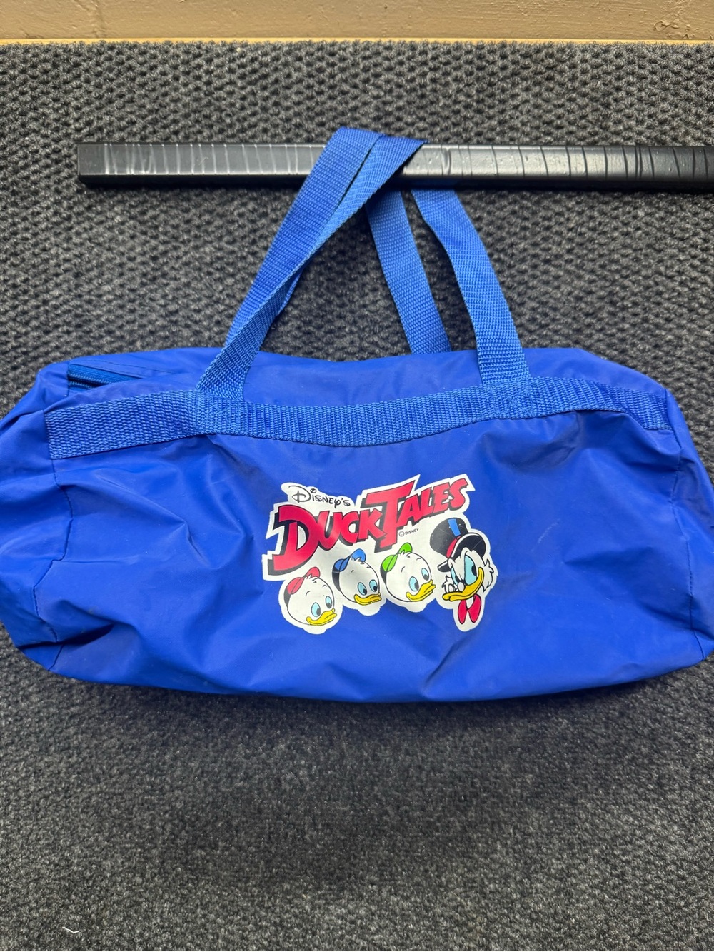 Disney DuckTales Royal Blue Tote with Character Graphic